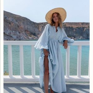 Kinga Csilla Mascali Linen Dress